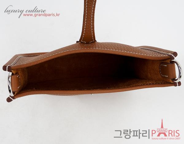 에르메스 미니 에블린 골드 은장 W