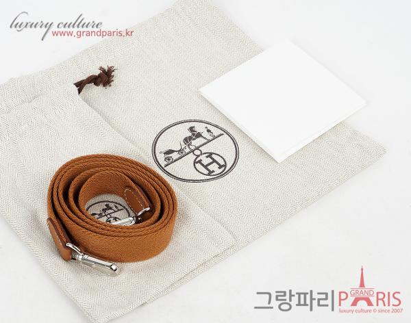 에르메스 미니 에블린 골드 은장 W