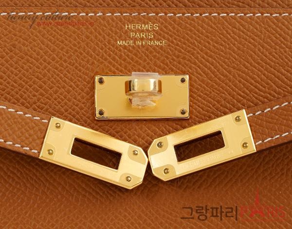 에르메스 켈리 투고 골드 금장 U