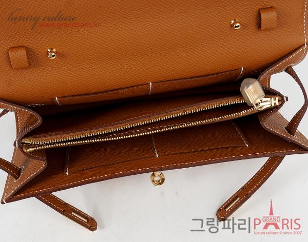 에르메스 켈리 투고 골드 금장 U
