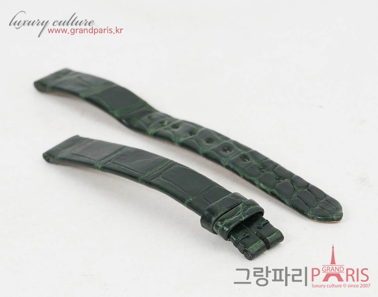 까르띠에 베누아 엘리게이터 스트랩 Set