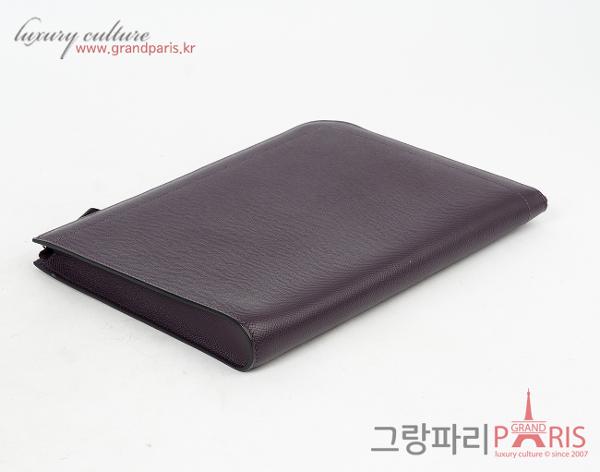 에르메스 지퍼 타블렛 파우치 루즈 셀리에 D