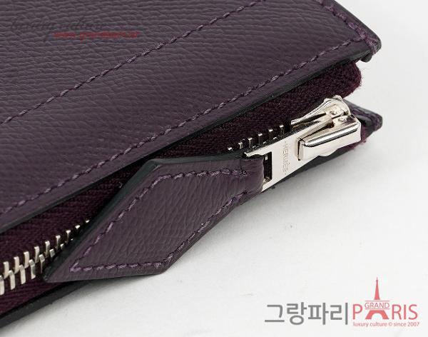 에르메스 지퍼 타블렛 파우치 루즈 셀리에 D