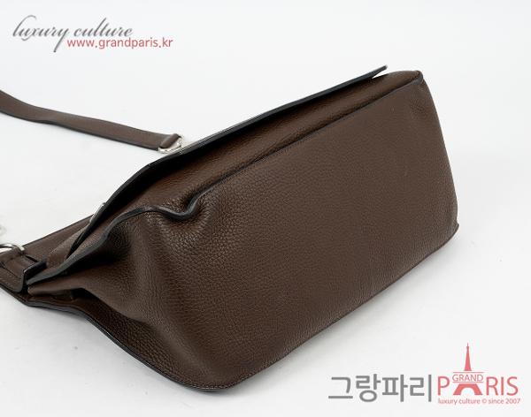 에르메스 집시에르 37 초코 브라운 은장 Q