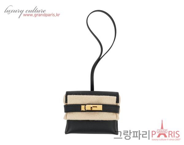 에르메스 켈리페스티벌 참 블랙 금장 K
