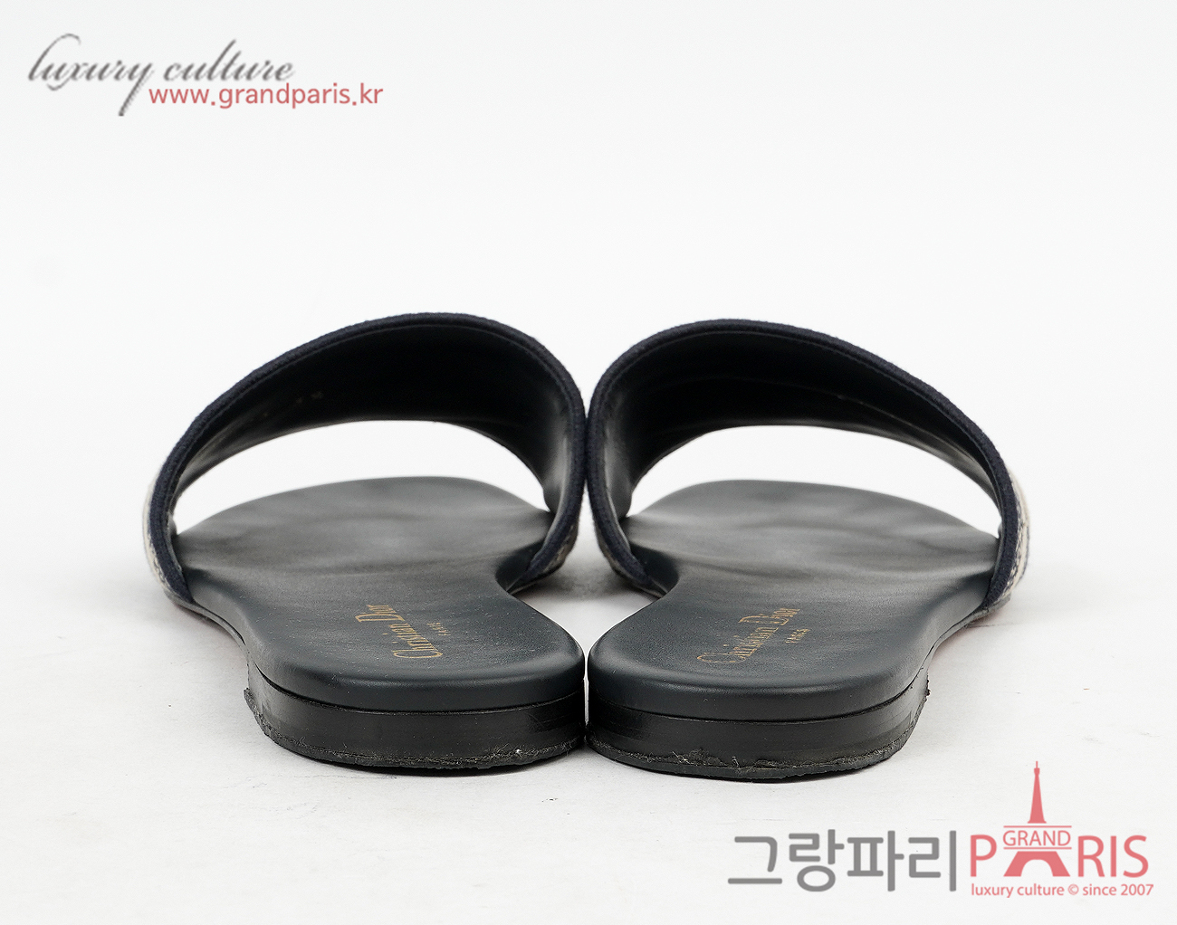 디올 디웨이 뮬 딥 블루 39