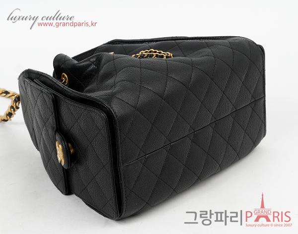 샤넬 25백 스몰 블랙 금장