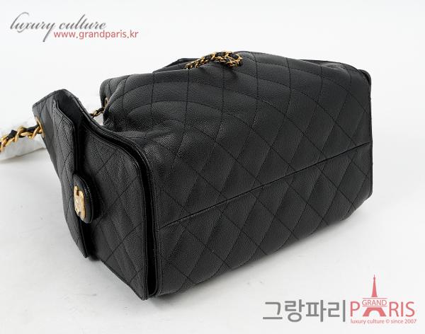 샤넬 25백 스몰 블랙 금장