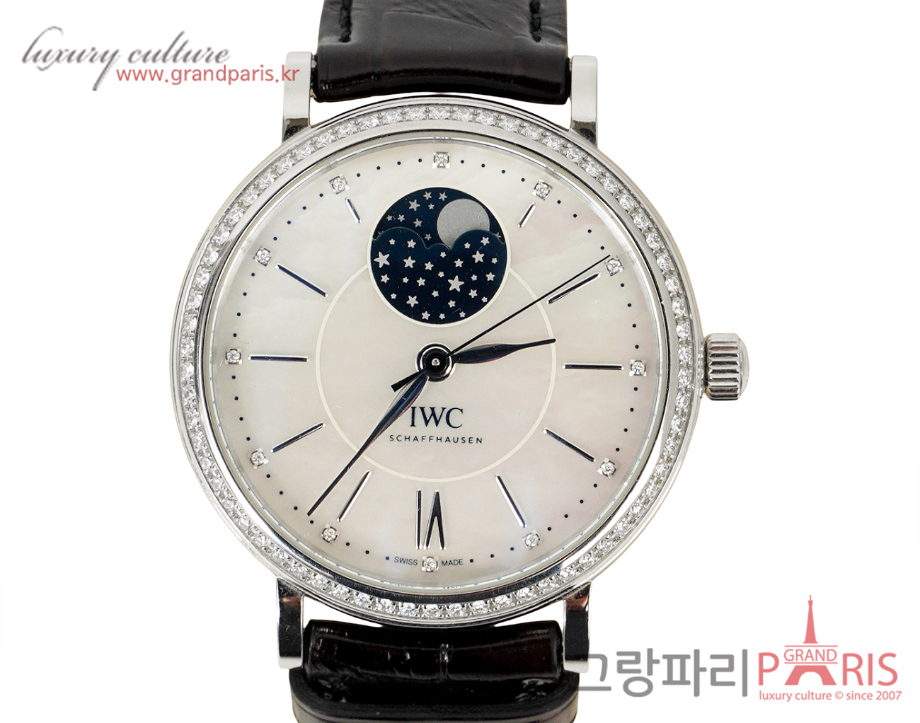 IWC 포르토피노 오토매틱 문 페이즈 37 IW459001