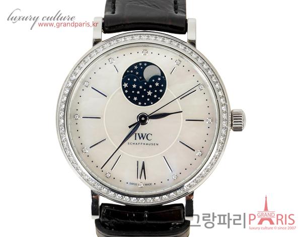 IWC 포르토피노 오토매틱 문 페이즈 37 IW459001
