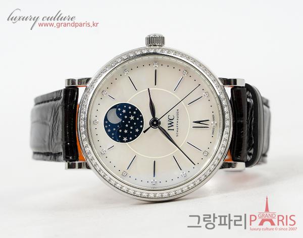 IWC 포르토피노 오토매틱 문 페이즈 37 IW459001