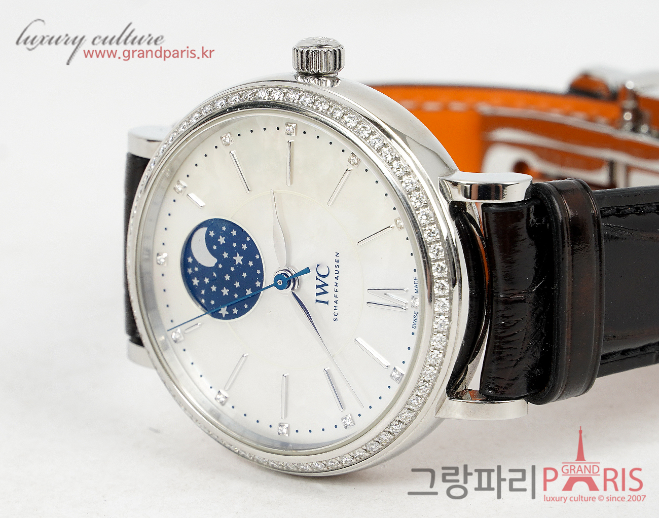 IWC 포르토피노 오토매틱 문 페이즈 37 IW459001