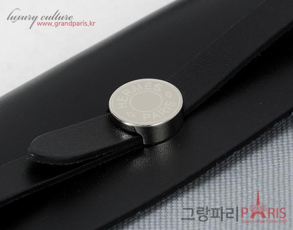 에르메스 미니 에르백 그리스 팬틴 블랙 은장 K