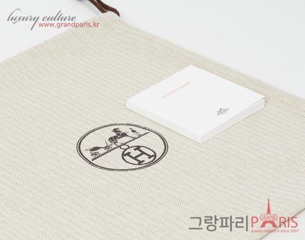 에르메스 미니 에르백 그리스 팬틴 블랙 은장 K