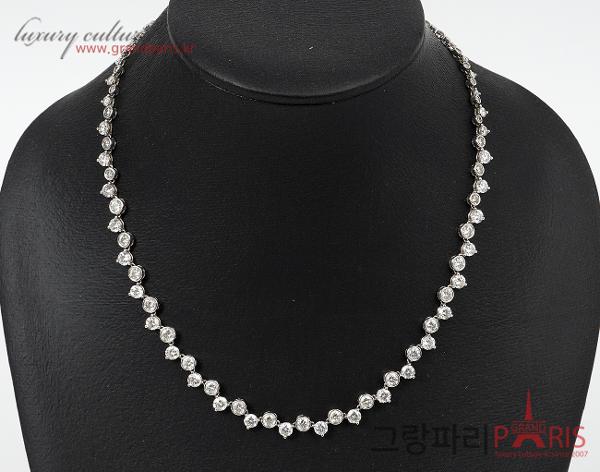 Fine Jewelry 브릴리언트 다이아몬드 네크리스 화이트골드