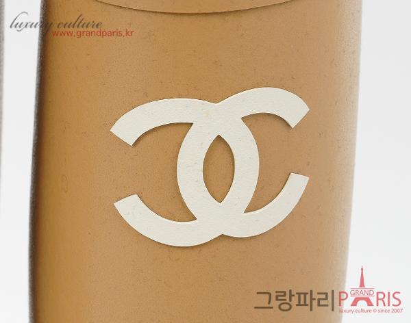 샤넬 카우초크 러버 레인부츠 베이지 39