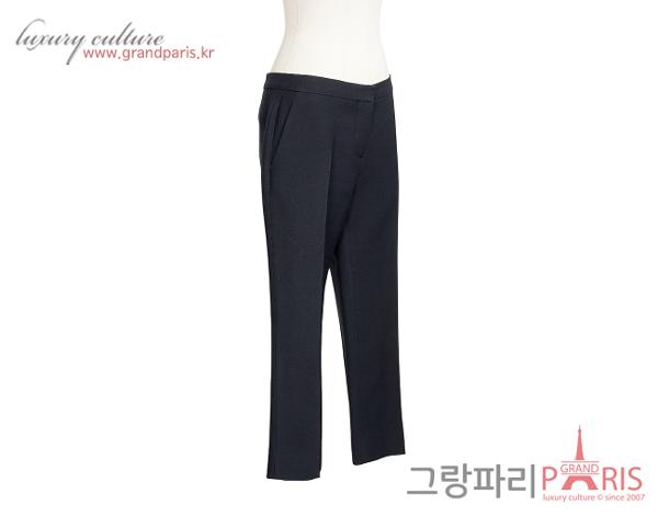 디올 레귤러 핏 팬츠 블랙 38
