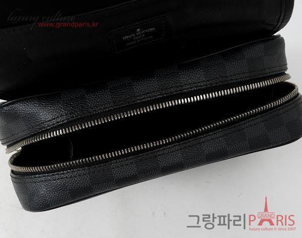 루이비통 행잉 토일렛 키트 다미에 그라파이트