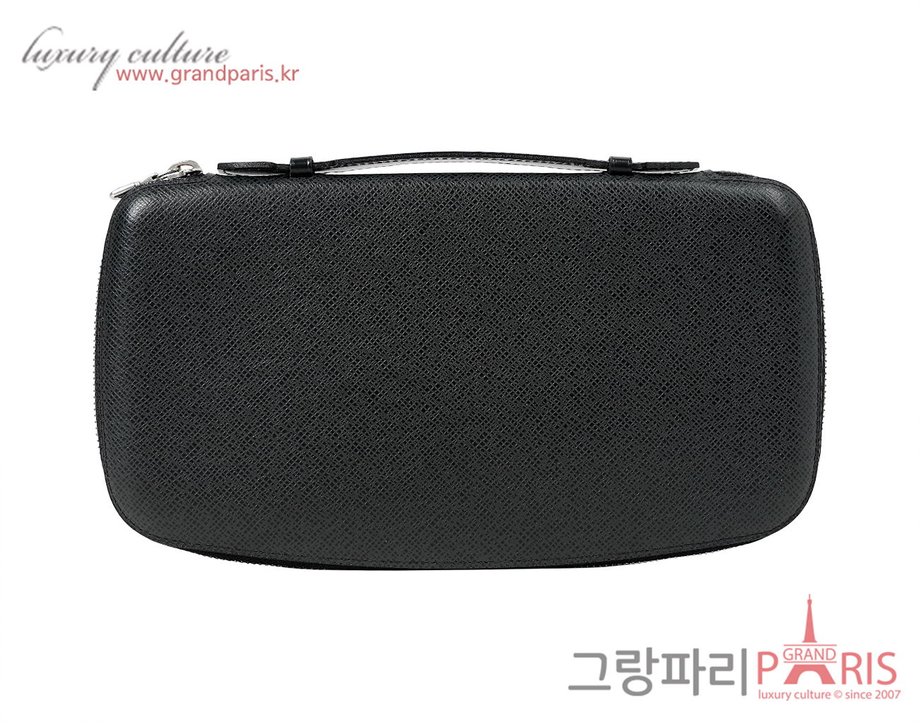 루이비통 타이가 아톨 지피 오거나이저 블랙