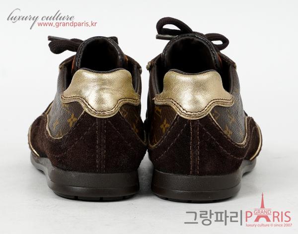루이비통 키즈 스니커즈 모노그램 브라운 25