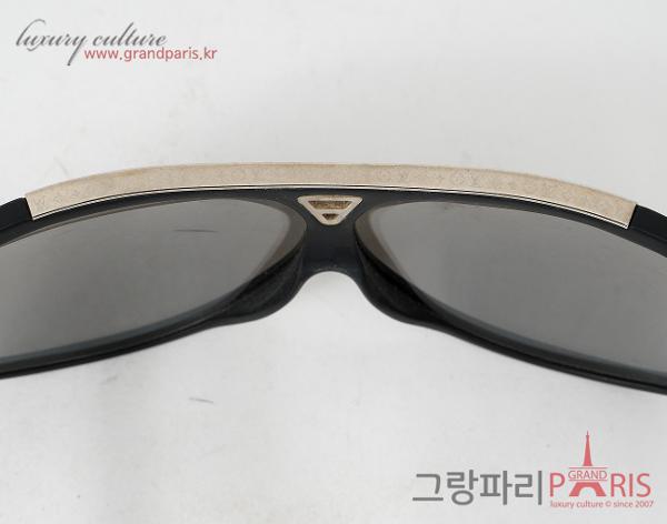 루이비통 에비던스 선글라스 매트 블랙 실버