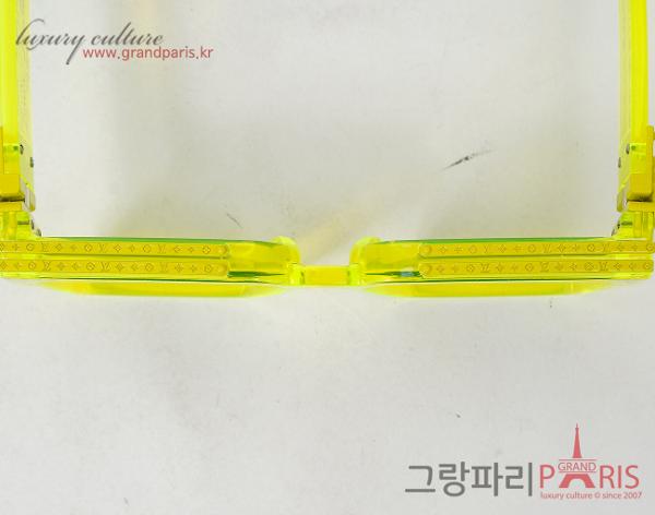 루이비통 1.1 밀리어네어 선글라스 네온 옐로우