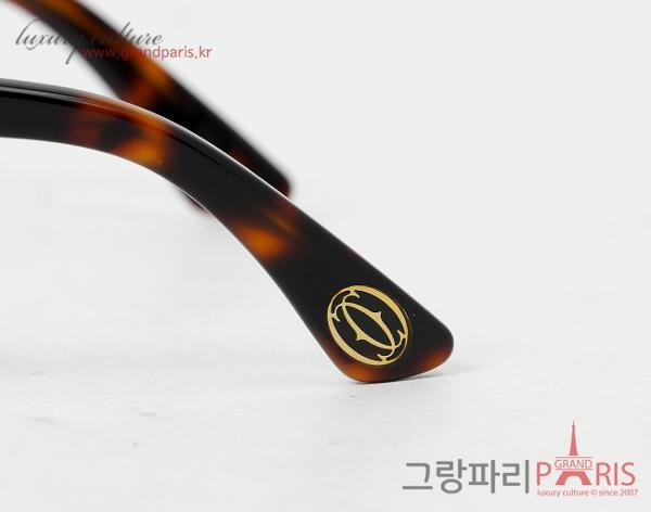 까르띠에 스퀘어 선글라스 하바나