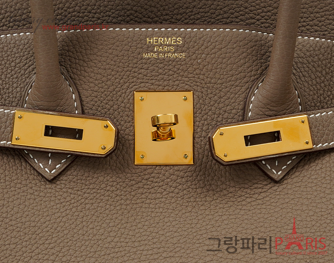 에르메스 벌킨 35 에토프 금장 X