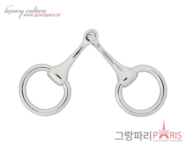 에르메스 미니 모르스 트윌리 링 은장