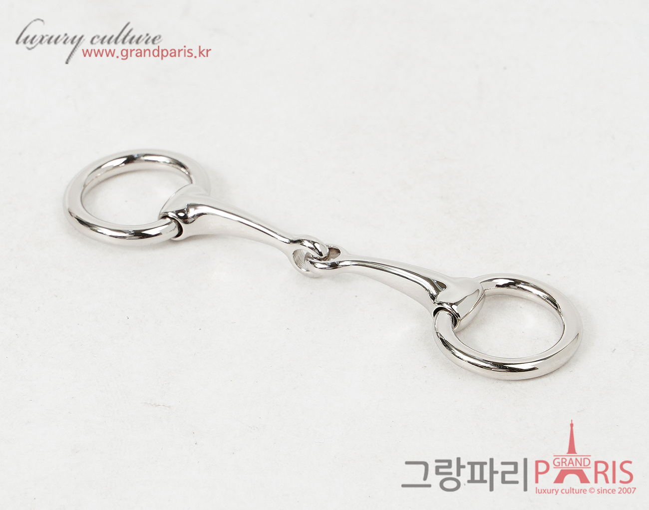 에르메스 미니 모르스 트윌리 링 은장