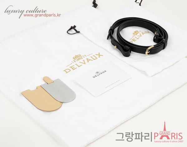 델보 브리앙 미니 복스 블랙 금장