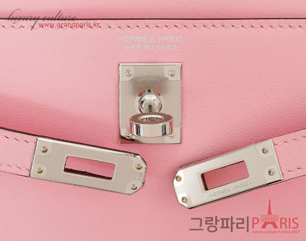 에르메스 켈리단스 로즈 사쿠라 은장 K