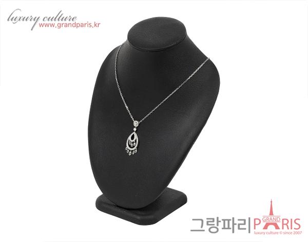 부쉐론 시나 팜필레스 펜던트 화이트골드 다이아몬드