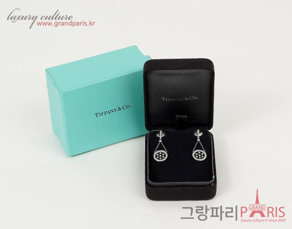 티파니앤코 보일 이어링 플래티넘 다이아몬드