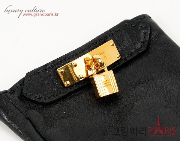 에르메스 소야 글러브 블랙 금장 8