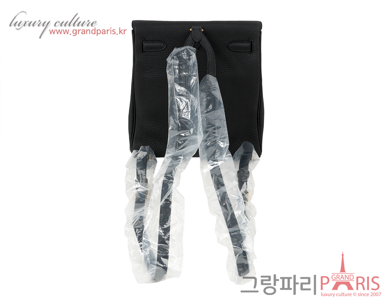 에르메스 켈리 아도 블랙 금장 Y