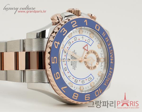 로렉스 요트마스터 II 44mm 로즈골드 콤비 벤츠 헨즈 116681