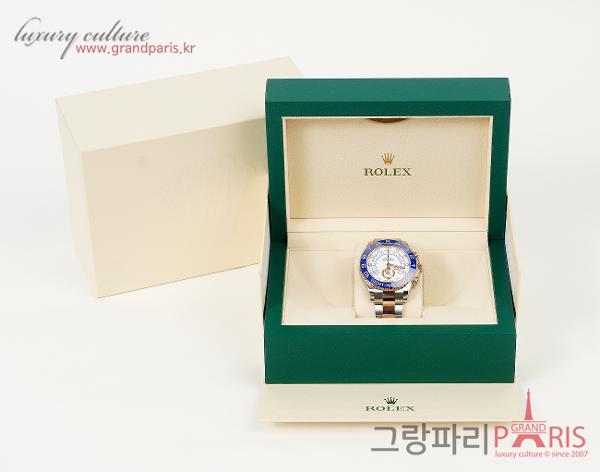 로렉스 요트마스터 II 44mm 로즈골드 콤비 벤츠 헨즈 116681