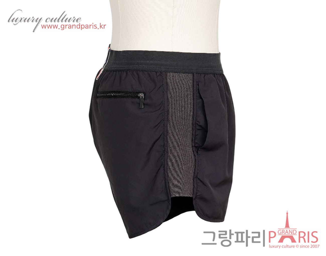 톰브라운 플라이웨이트 테크 러닝 쇼츠 네이비 40