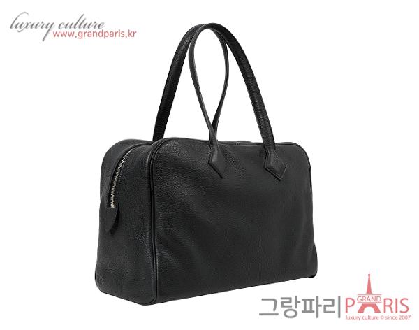 에르메스 빅토리아 II 35 블랙 은장 X