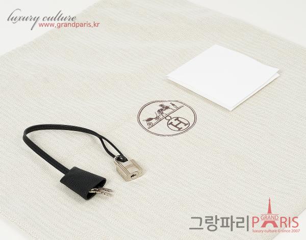 에르메스 빅토리아 II 35 블랙 은장 X
