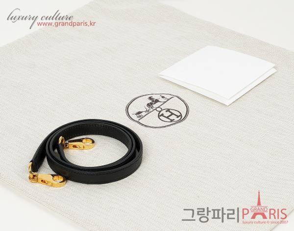 에르메스 볼리드 27 블랙 금장 B
