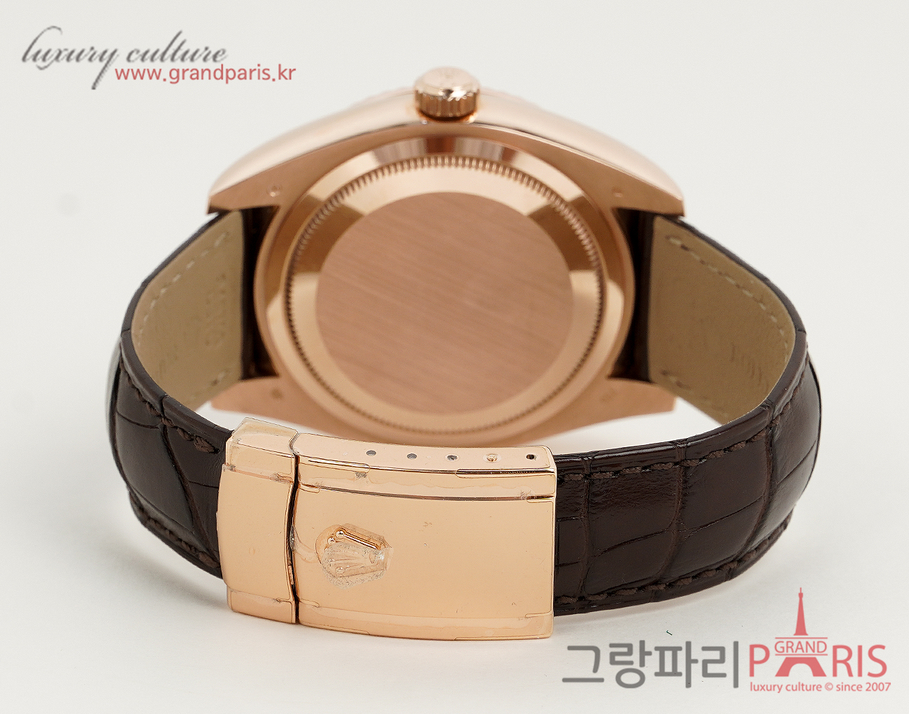 로렉스 스카이드웰러 42mm 로즈골드 다크 로듐 다이얼 326135