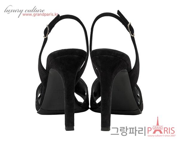 에르메스 엘라 105 샌들 블랙 36