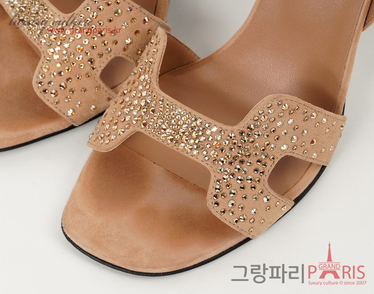 에르메스 엘라 105 샌들 브아즈 드 상탈 36