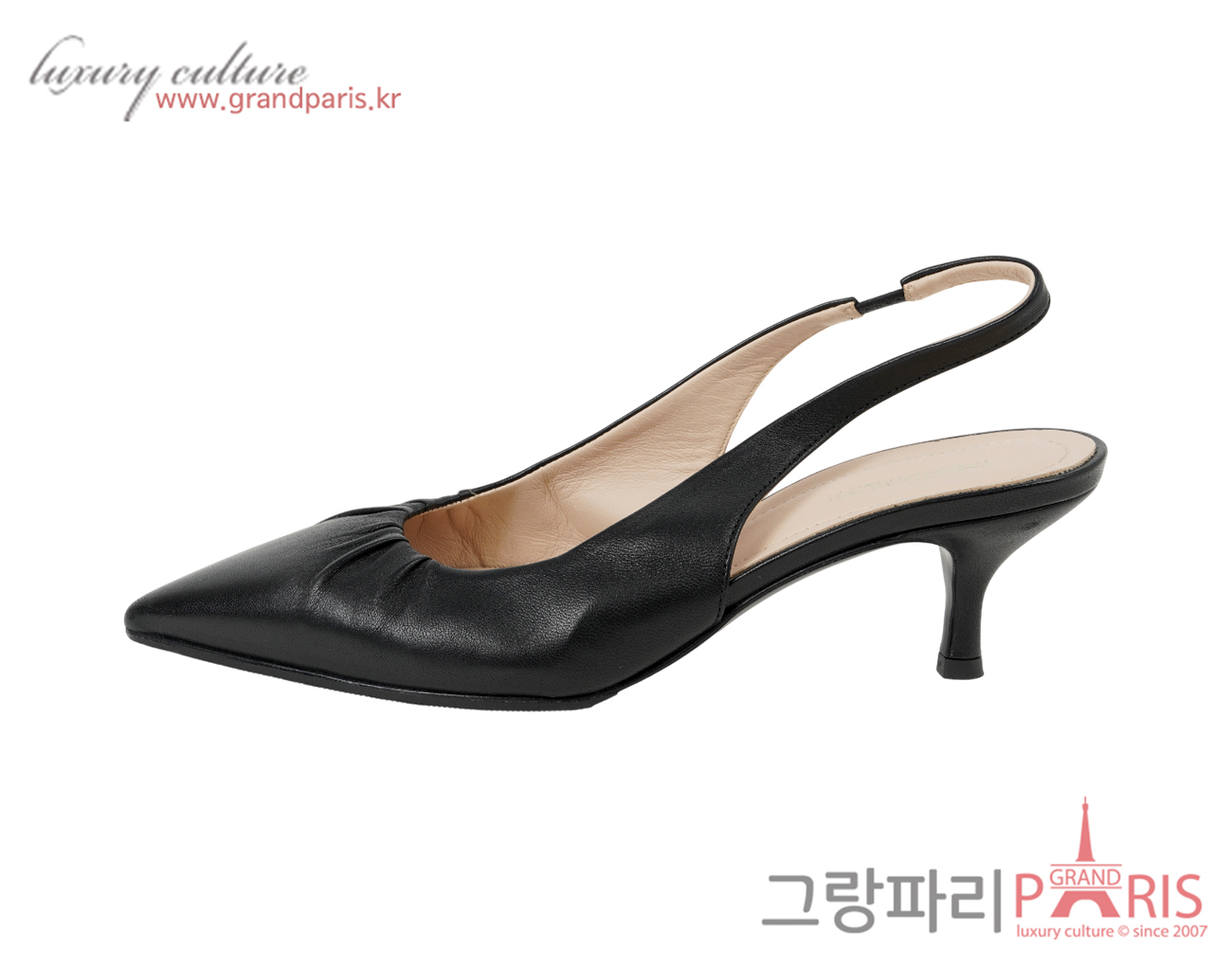 파비아나 필리피 슬링백 펌프스 블랙 35