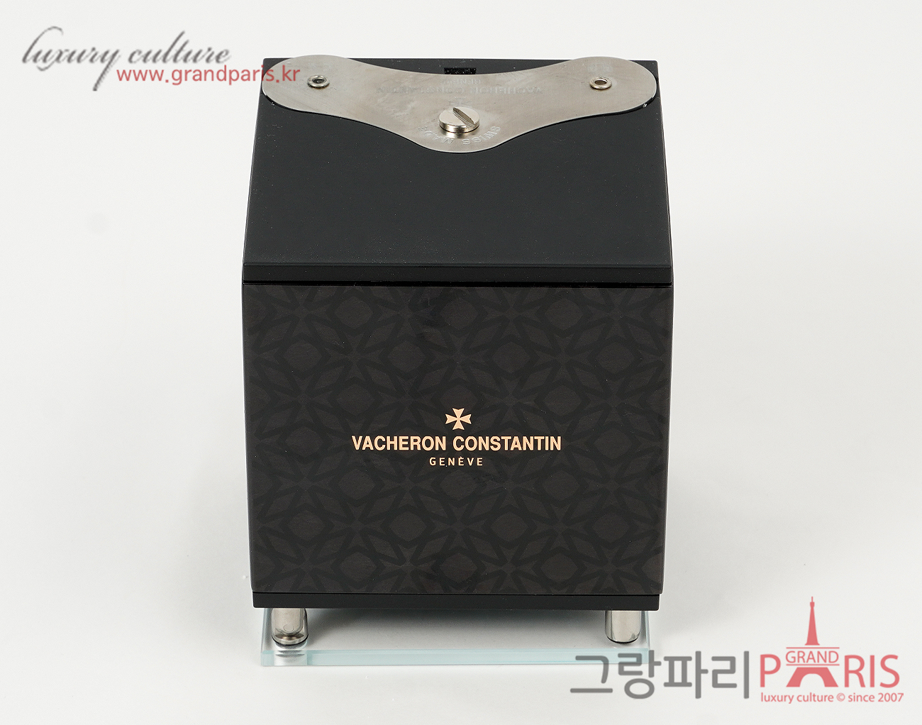 바쉐론 콘스탄틴 오버시즈 퍼페추얼 캘린더 울트라 씬 41.5mm 핑크골드 X43R2612 & 와인더 Set
