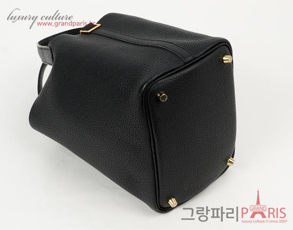에르메스 피코탄 18 블랙 금장 D
