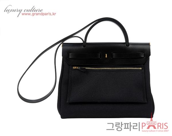 에르메스 에르백 집 31 블랙 금장 B