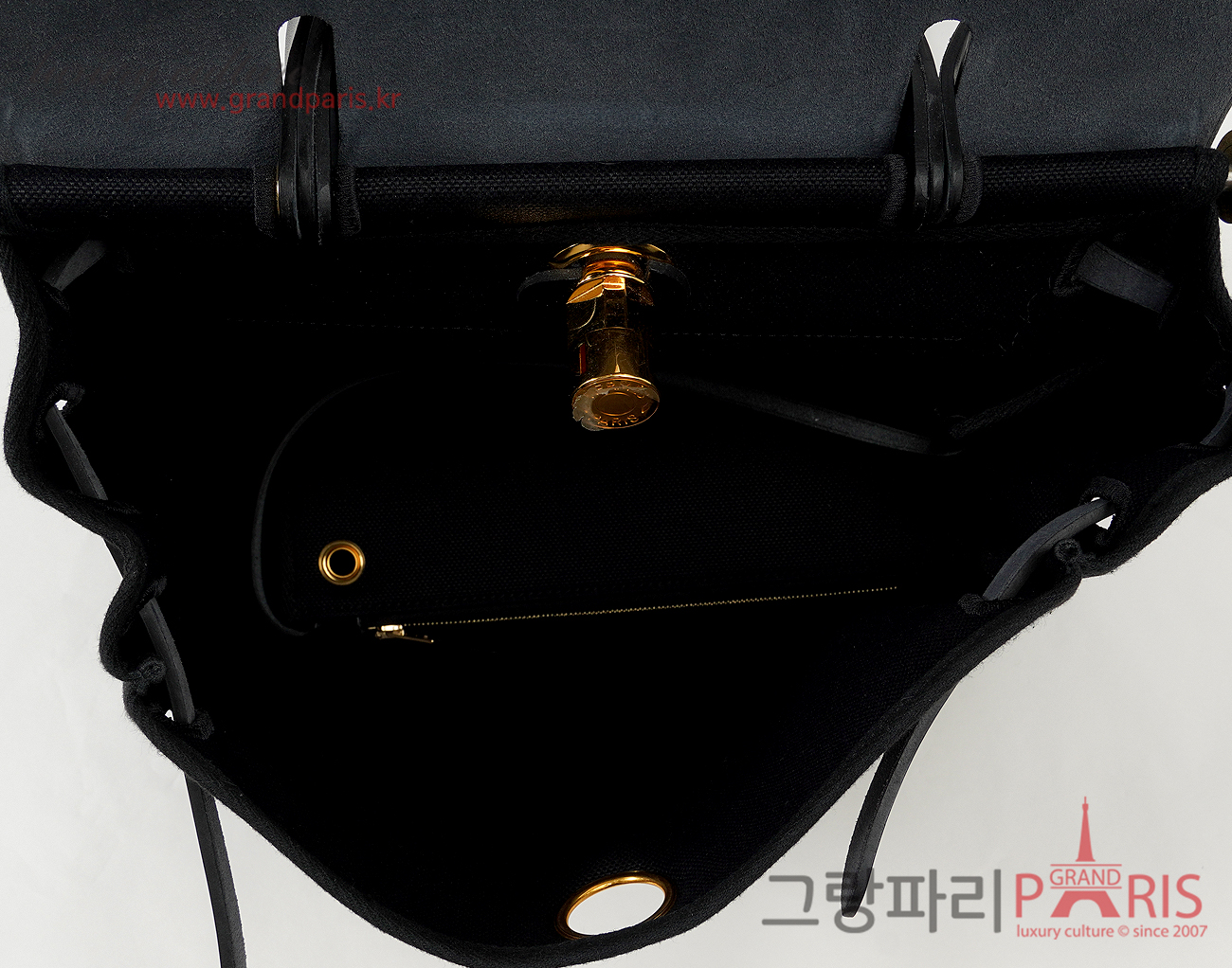 에르메스 에르백 집 31 블랙 금장 B